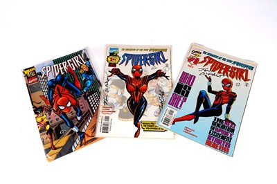 Lot 142 - Spider-Girl signed comics