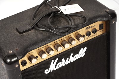 Lot 45 - A Marshall MG15CDR guitar amp