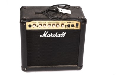 Lot 45 - A Marshall MG15CDR guitar amp