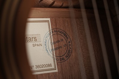 Lot 279 - An Alhambra NW CW 1-Elec guitar