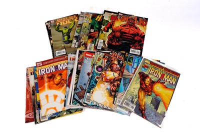 Lot 378 - Hulk and Iron Man comics by Marvel