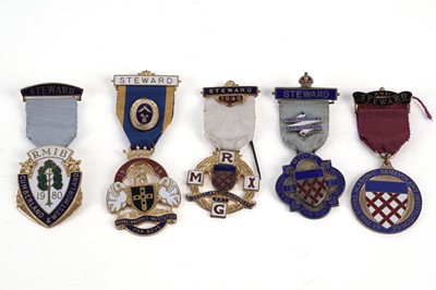 Lot 483 - A collection of Masonic jewels