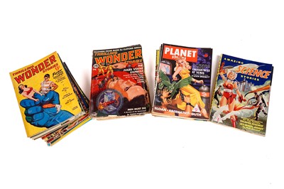 Lot 33 - Pulp Science Fiction Magazines