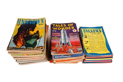 Lot 38 - Pulp Science Fiction Magazines