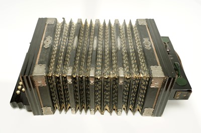 Lot 1 - Empress 19-button Melodeon, and an Accordion