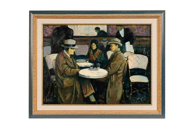 Lot 1276 - Alexander Millar - Lunch at the Grand | oil