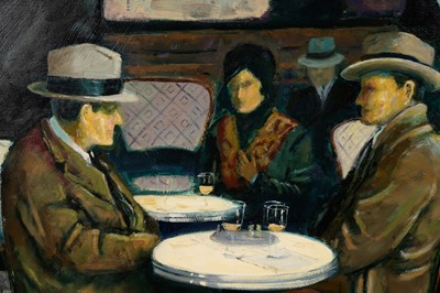 Lot 1035 - Alexander Millar - Lunch at the Grand | oil