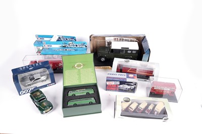 Lot 619 - A collection of vintage diecast vehicles