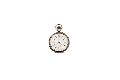 Lot 1674 - A Victorian silver cased pocket chronograph