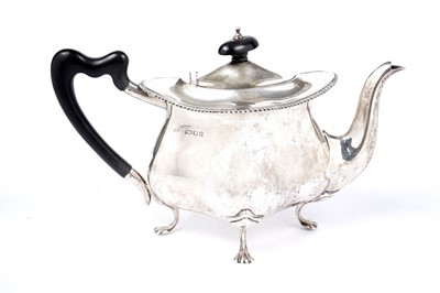 Lot 1465 - A George V teapot