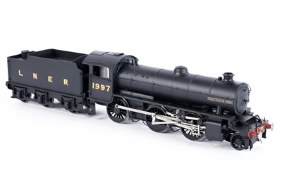 Lot 19 - The Right Price Railway Company metal kit-built 0-gauge 4-6-0 locomotive and six-wheel tender