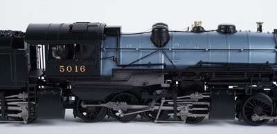 Lot 22 - MTH 0-gauge 2-8-8-8-2 Triplex locomotive and tender