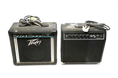 Lot 56 - Two guitar practice amps