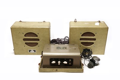 Lot 77 - Trix U-86 valve portable PA system