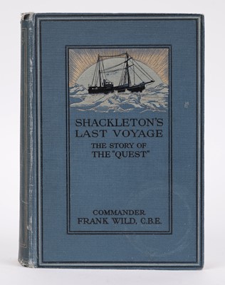 Lot 35 - Commander Frank Wild C.B.E, Shackleton's Last Voyage