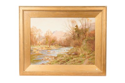 Lot 49 - Tom Clough RCA - A View of the River Llugwy, Wales | watercolour