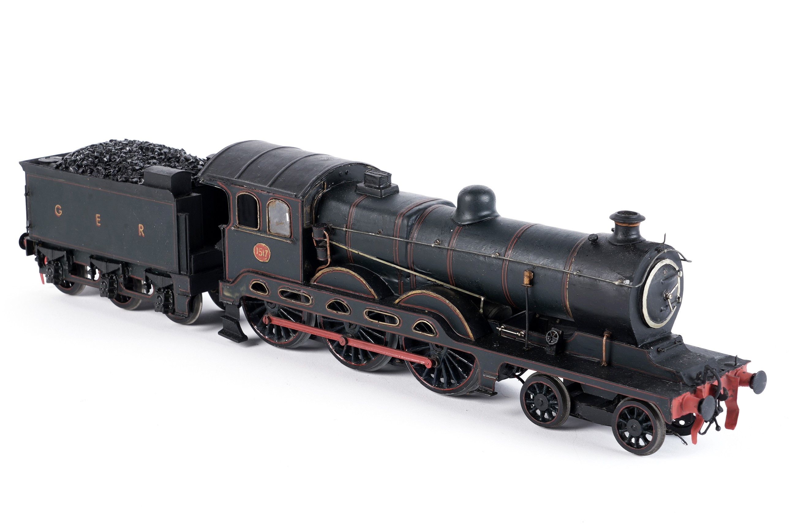 Lot 45 - A plastic kit-built 0-gauge 4-6-0 locomotive