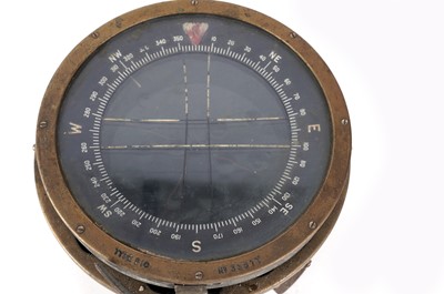 Lot 502 - A British Type P10 Aircraft compass