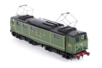 Lot 49 - A plastic kit-built 0-gauge electric Bo-Bo locomotive