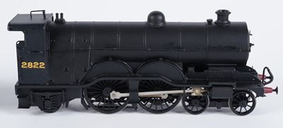 Lot 55 - A metal kit-built 0-gauge 4-4-2 locomotive and six-wheel tender