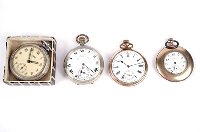 Lot 669 - Four open face pocket watches