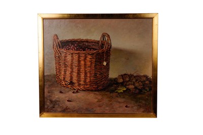 Lot 130 - Enrique Azocar - The Basket... Abandoned | oil