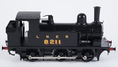 Lot 58 - A metal kit-built 0-gauge 0-6-0 locomotive