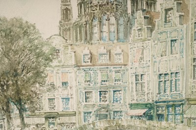 Lot 46 - Victor Noble Rainbird - An Impression, Ghent | watercolour