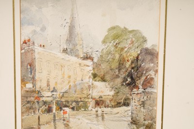 Lot 35 - George Edward Horton - After the Rain, Stoke Newington, London | watercolour