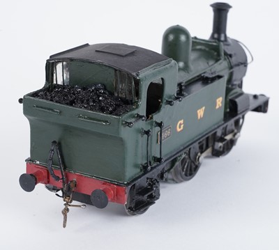 Lot 80 - A metal kit-built 0-gauge 0-4-2 locomotive