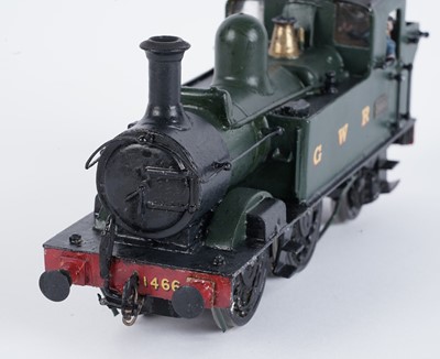 Lot 80 - A metal kit-built 0-gauge 0-4-2 locomotive