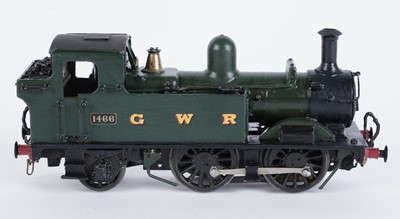 Lot 80 - A metal kit-built 0-gauge 0-4-2 locomotive