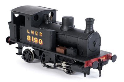 Lot 83 - A metal kit-built 0-gauge 0-4-2 locomotive