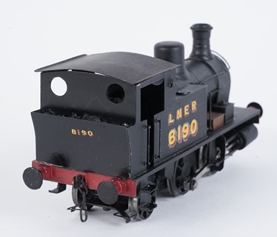 Lot 83 - A metal kit-built 0-gauge 0-4-2 locomotive