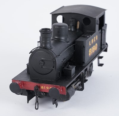 Lot 83 - A metal kit-built 0-gauge 0-4-2 locomotive