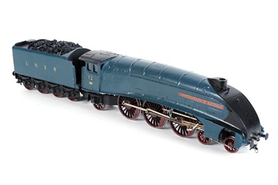 Lot 118 - A metal kit-built 0-gauge 4-6-2 locomotive and eight-wheel tender