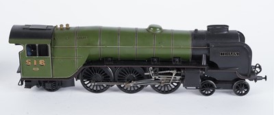 Lot 122 - A metal kit-built 0-gauge 4-6-2 locomotive and eight-wheel tender