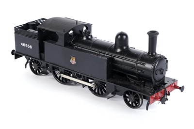 Lot 128 - A metal kit-built 0-gauge 2-4-2 locomotive