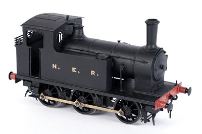 Lot 130 - A metal kit-built 0-gauge 0-6-0 locomotive