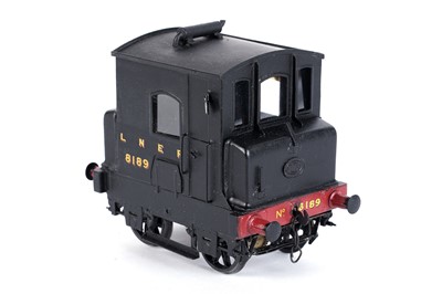 Lot 131 - A metal kit-built 0-gauge 0-4-0 locomotive