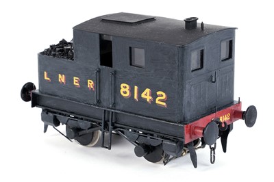 Lot 132 - A plastic kit-built 0-gauge 0-4-0 locomotive