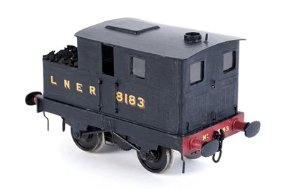 Lot 133 - A plastic kit-built 0-gauge 0-4-0 locomotive