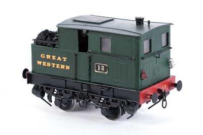 Lot 134 - A metal kit-built 0-gauge 0-4-0 locomotive