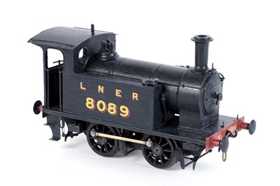 Lot 137 - A metal kit-built 0-gauge 0-4-0 locomotive