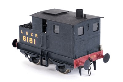 Lot 138 - A plastic kit-built 0-gauge 0-4-0 locomotive