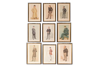 Lot 1 - Spy - Nine Portraits of Gentlemen | chromolithographs