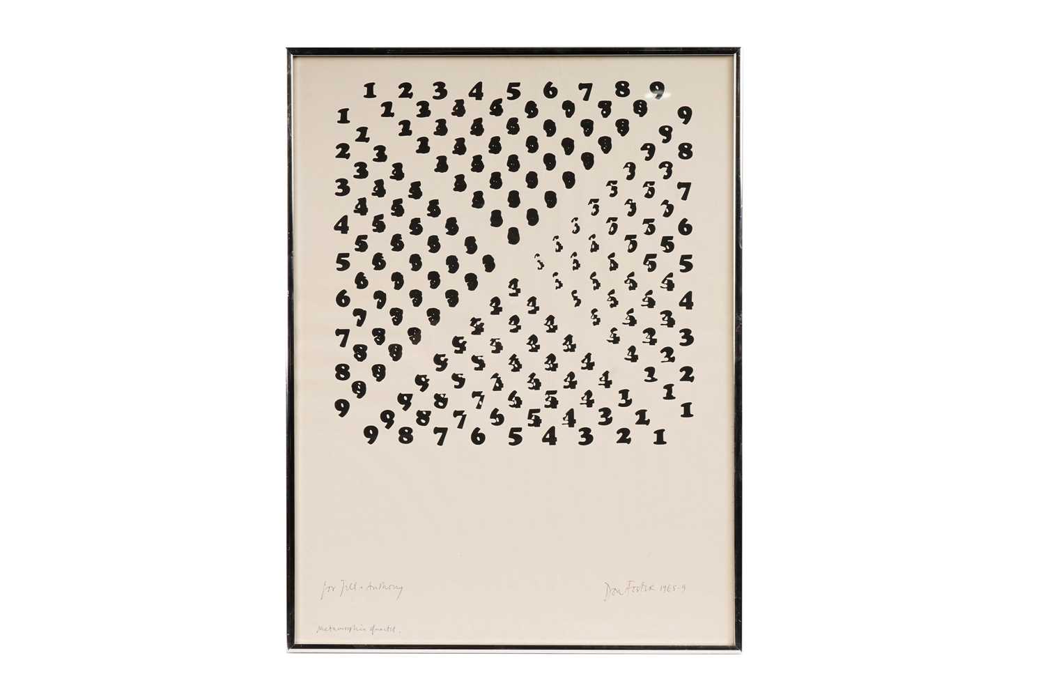 Lot 1173 - Don Foster - Metamorphic Quartet | signed screen print