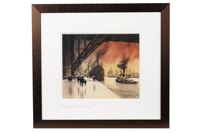 Lot 253 - Peter Rodgers - Moored at the Quay | signed limited edition giclée print