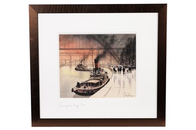 Lot 254 - Peter Rodgers - Quayside Tugs | signed limited edition giclée print