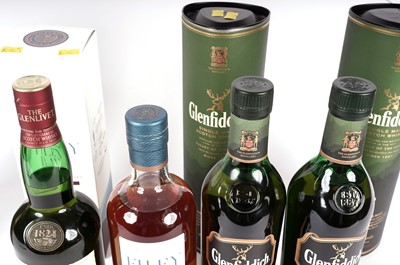Lot 211 - A selection of Scotch Whisky and Yorkshire Whisky